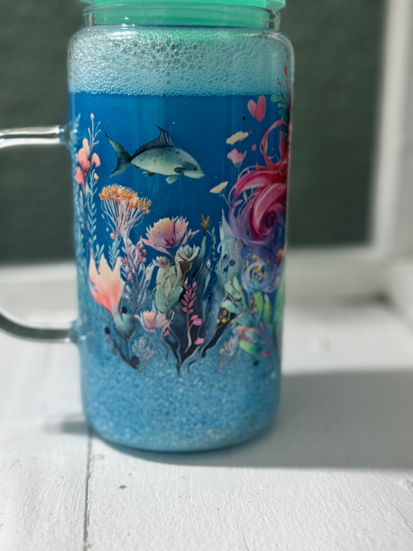 Trending Sand/Ocean Snow-globe cup