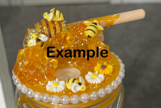 Decorative lid/ tapa para vazo con decoracion